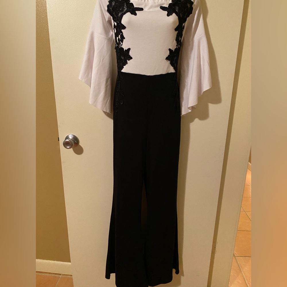 Venus, Embroidered Jumpsuit, Medium - Picture 4 of 10